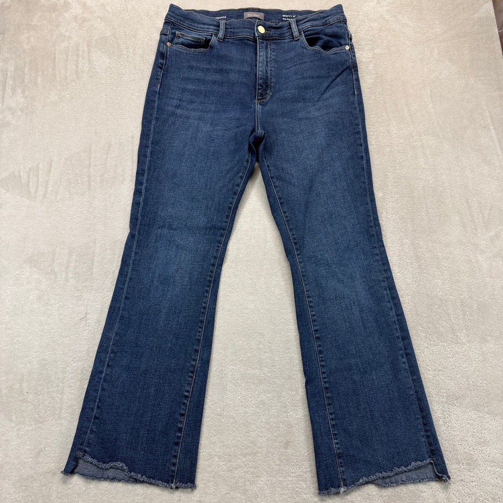 DL1961 Women's Dark Blue Boot Cut Jeans